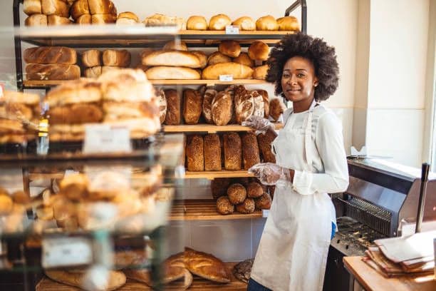 Freshly baked bread